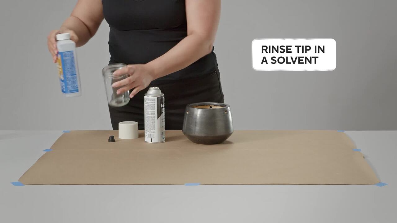 GLIDDEN MAX FLEX 12 oz. Satin Black Exterior Fabric Spray Paint