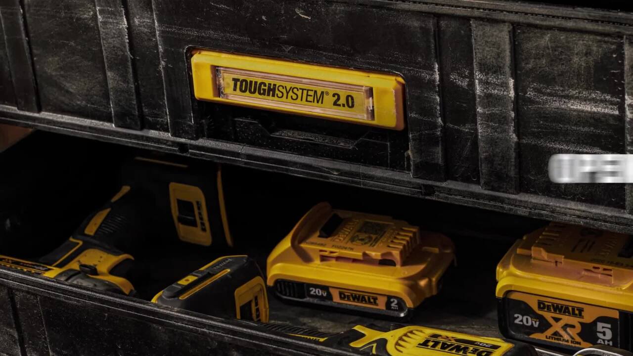 DEWALT TOUGHSYSTEM2.0 21.8 in. Hand Tool Box