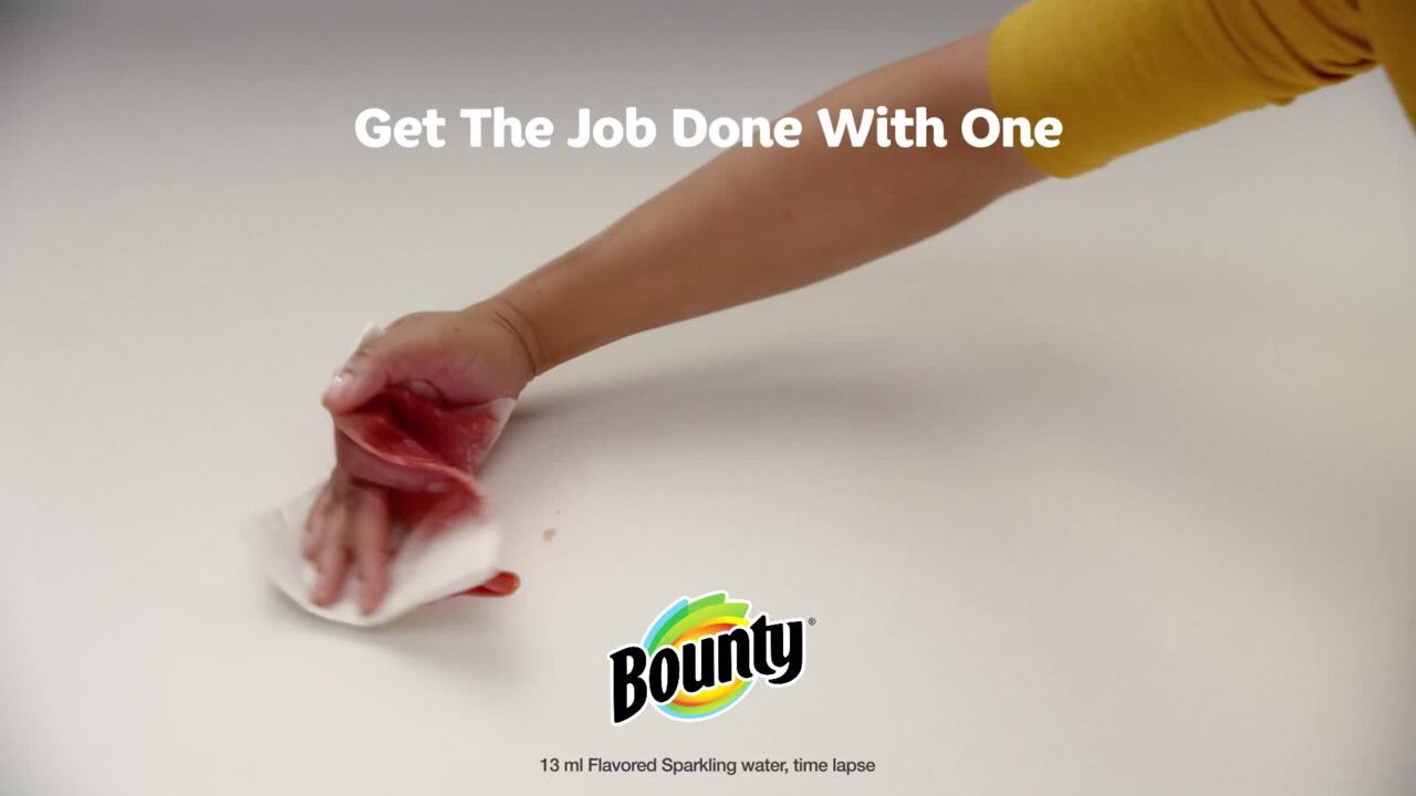bounty paper towels slogan