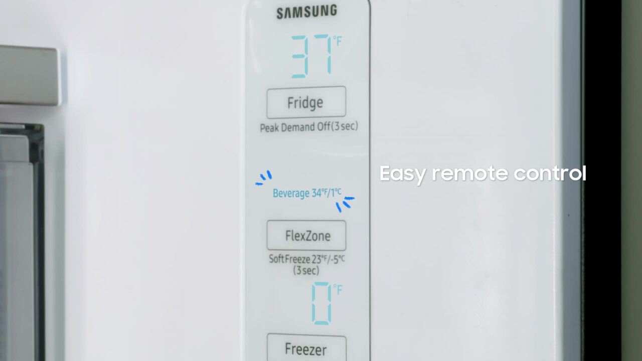 How Do I use the moisture control box on my One Door Samsung
