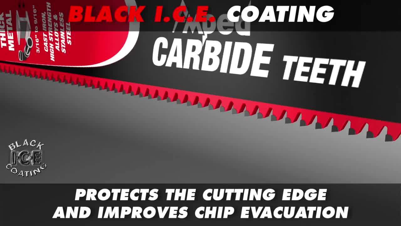 DIABLO 9 in. 8 TPI AMPED Steel Demon Carbide Teeth Reciprocating