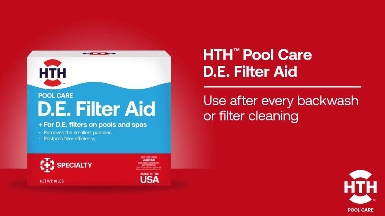 Hth Pool Care 10 lb. D.E. Filter Aid