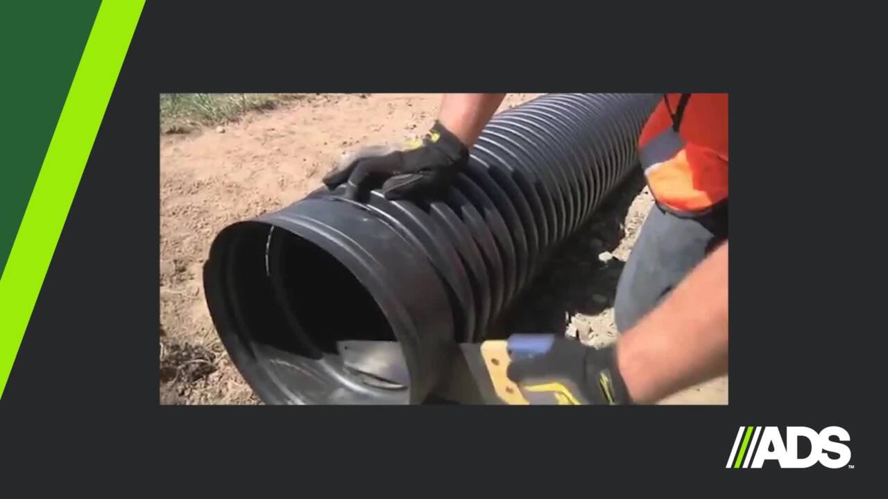 Tee Fitting Blind Multiple Polyethylene Pipe Connectors Corrugated Sewer Drain 