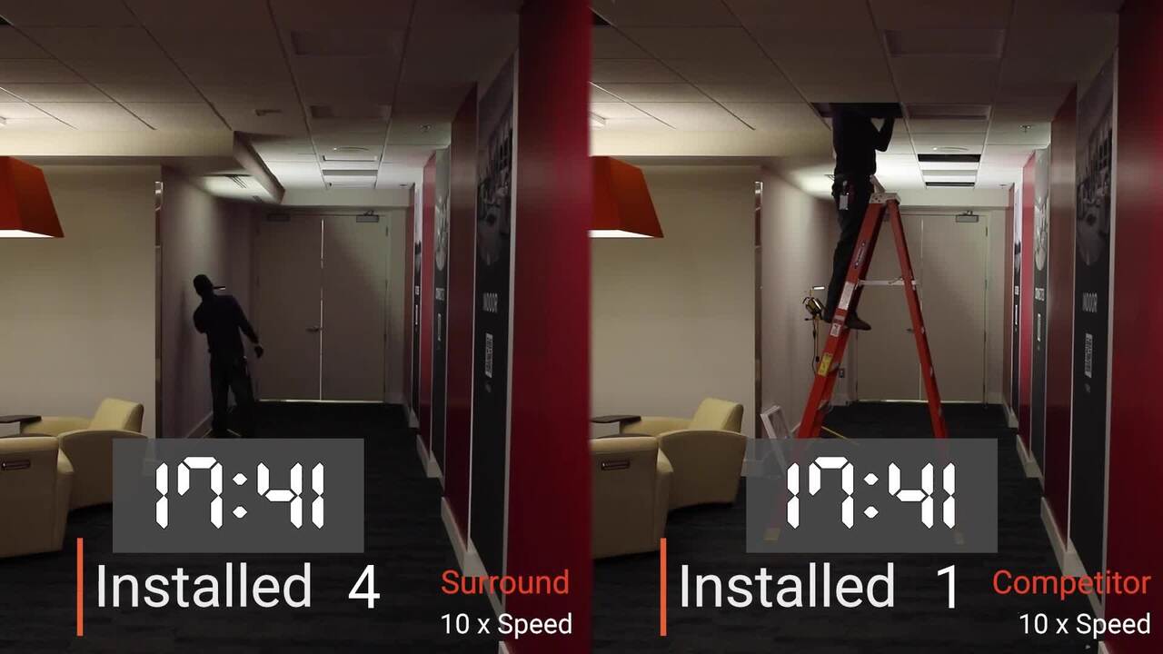 Metalux 2 x 4 ft. Selectable 6000/4500/3000 Lumens, Integrated LED