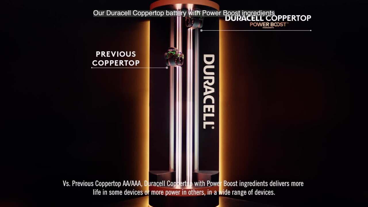 Duracell Coppertop AA Batteries 28 Count Pack Double A Battery with Power  Boost Ingredients, Long-lasting Power Alkaline AA Battery for Household