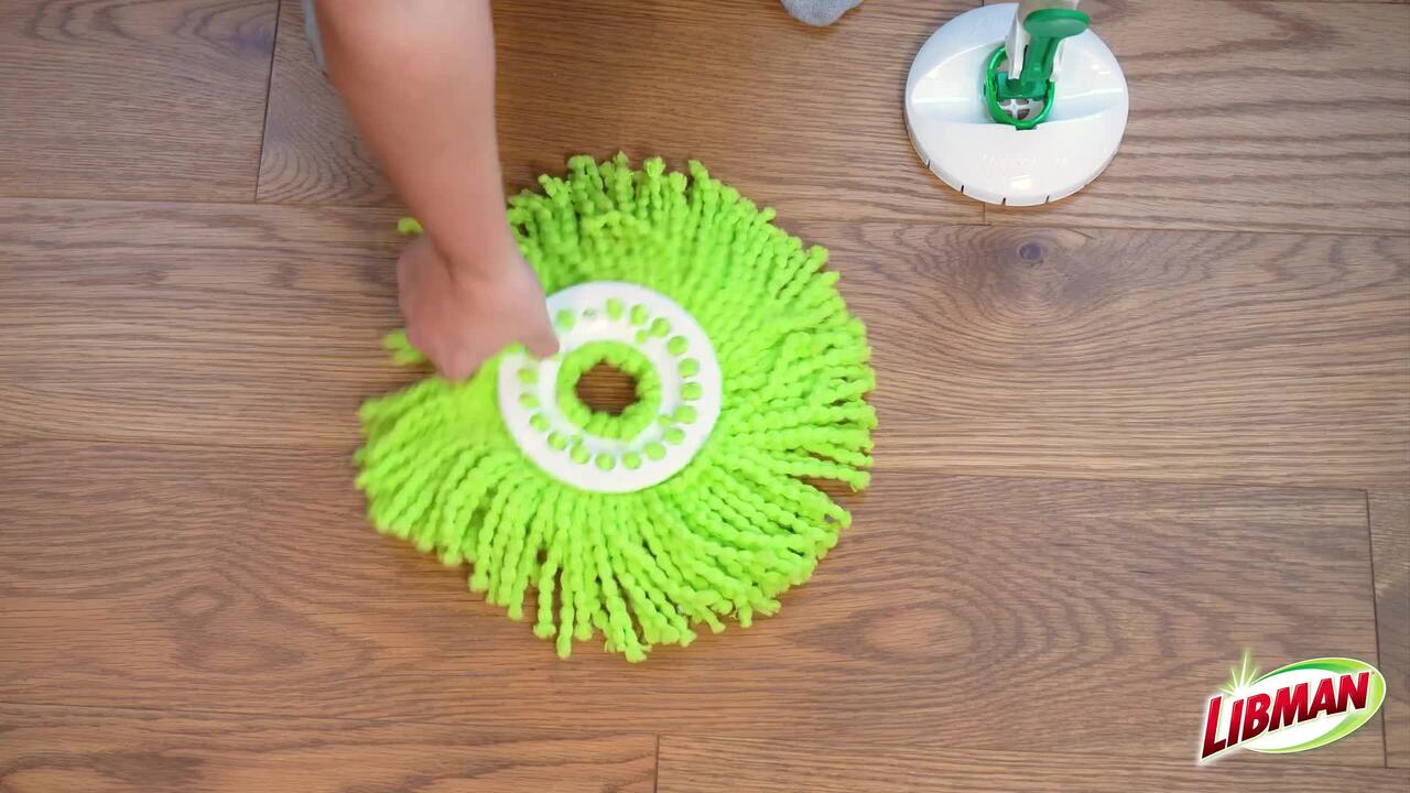 Libman Lightning Spin Mop Microfiber Mop Head Refill 1720 Libman Lightning Spin Mop Microfiber Mop Head Refill 1720