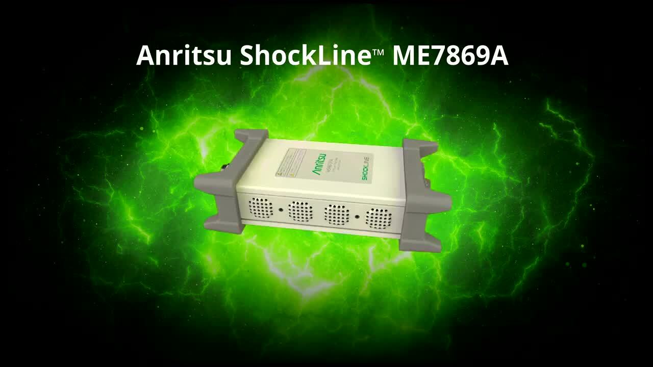 Introducing Anritsu’s New ShockLine ME7869A PhaseLync Distributed 2-Port Vector Network Analyzer