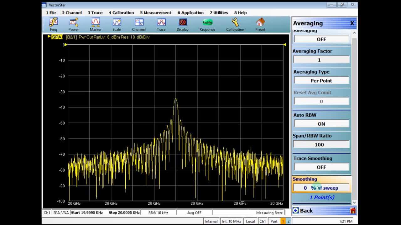 Deeper Dive Features - VectorStar VNA Spectrum Analysis Option 49