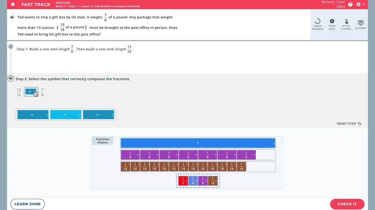 Math 180 Program | 5-12 Intervention Curriculum | HMH