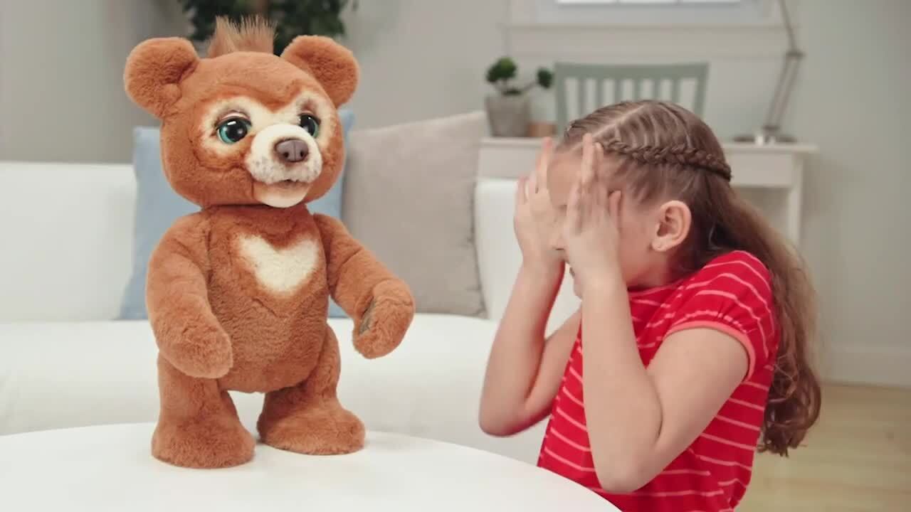 peek a boo interactive teddy bear