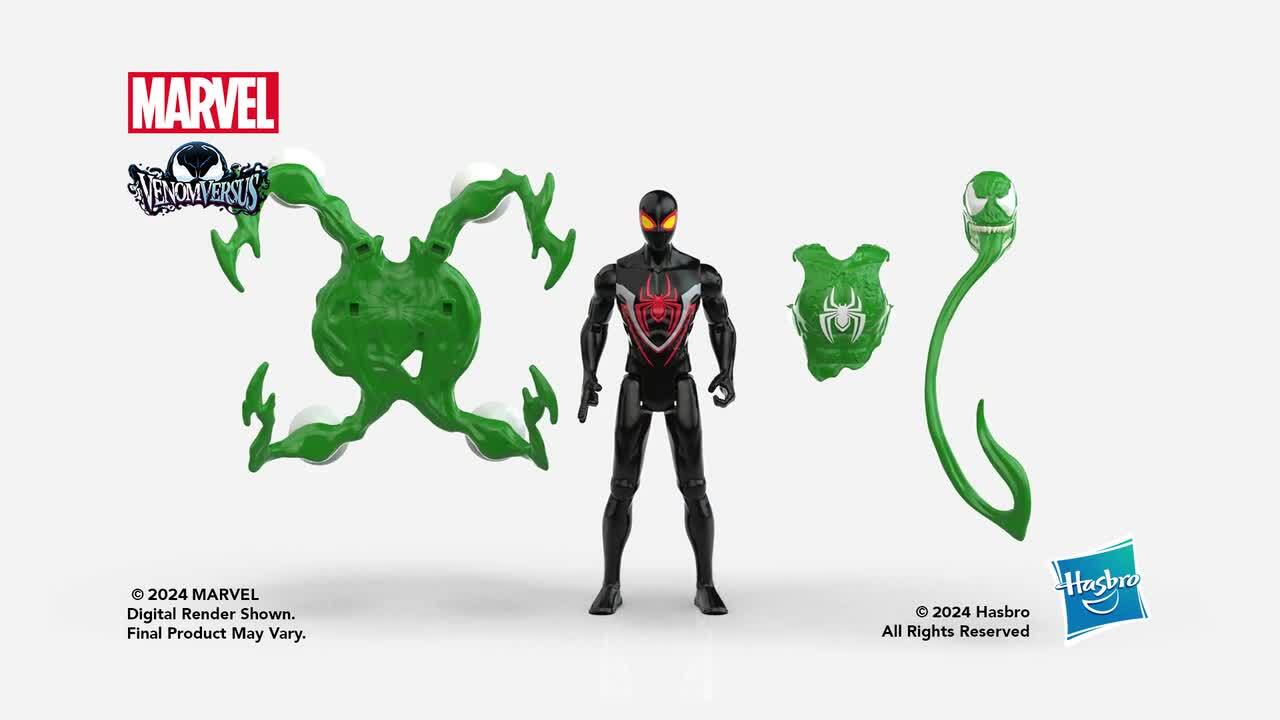 Marvel Spider-man Venomversus Figura De Acción Miles Morales | Cuotas sin interés