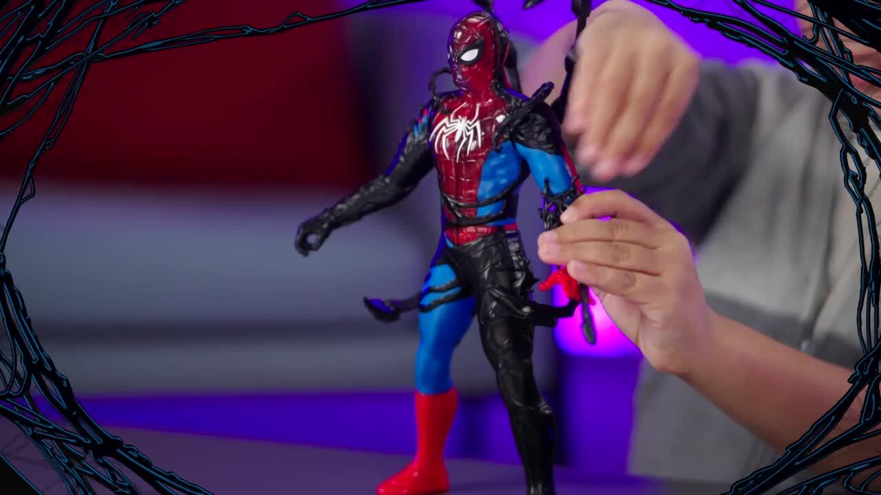Marvel Spider-Man VenomVersus Spider-Man Liquid Shifter Action