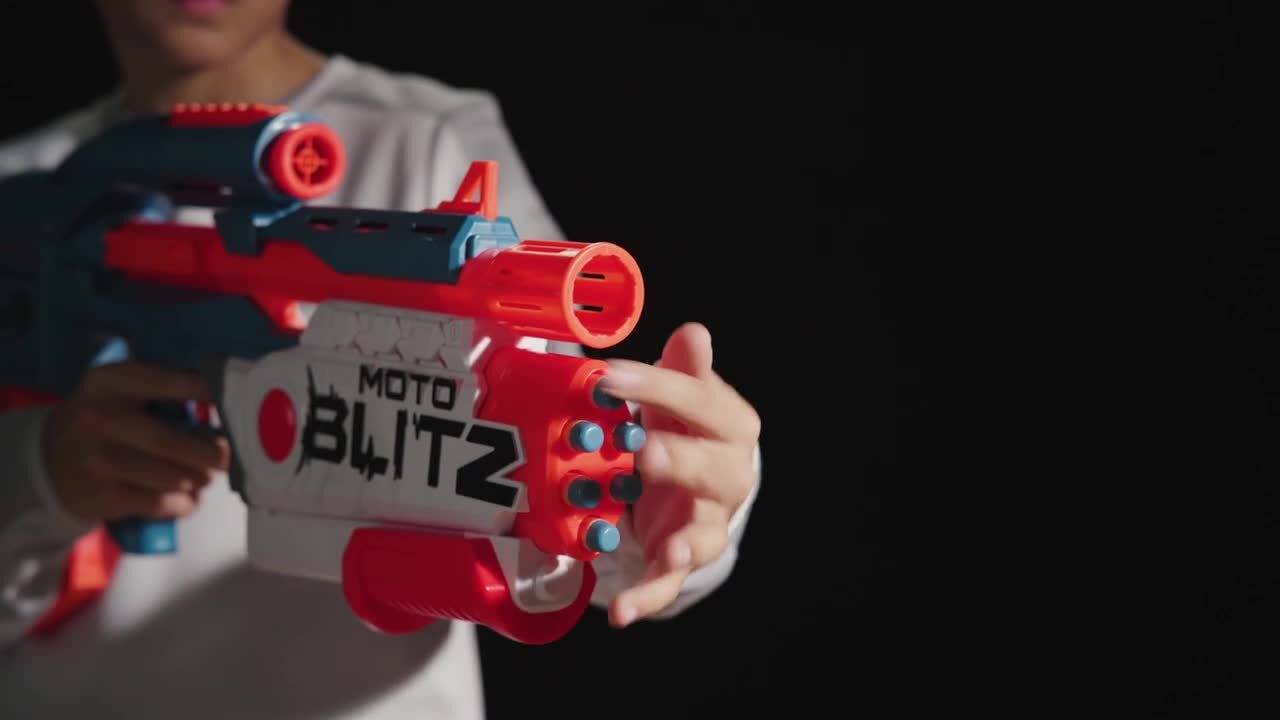 Nerf Elite 2.0 Motoblitz CS-10 Blaster, Motorized 10-Dart Blasting