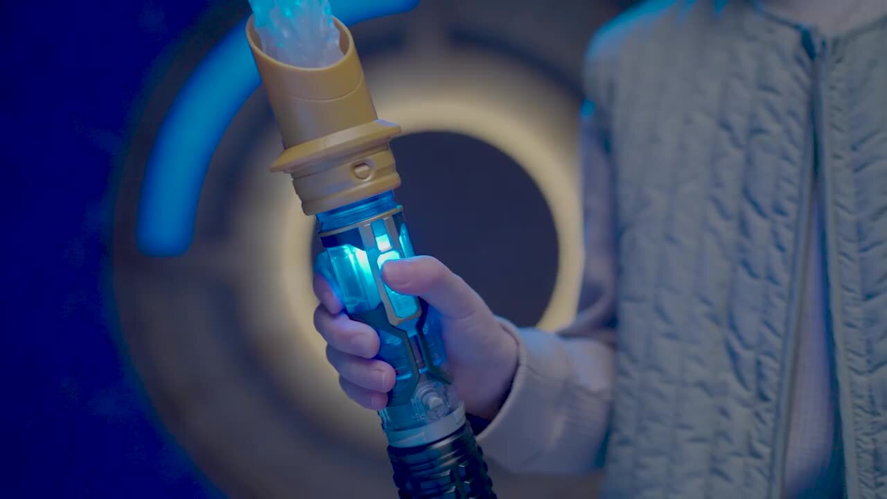 Star Wars Power Crystal Lightsaber - Star Wars