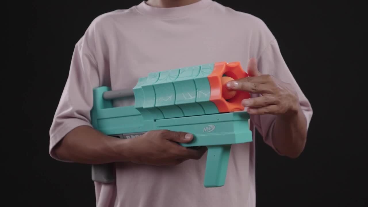 NERF Roblox Sharkbite: Web Launcher Rocker Nerf Blaster with 2 Roblox Nerf  Rockets in 2023