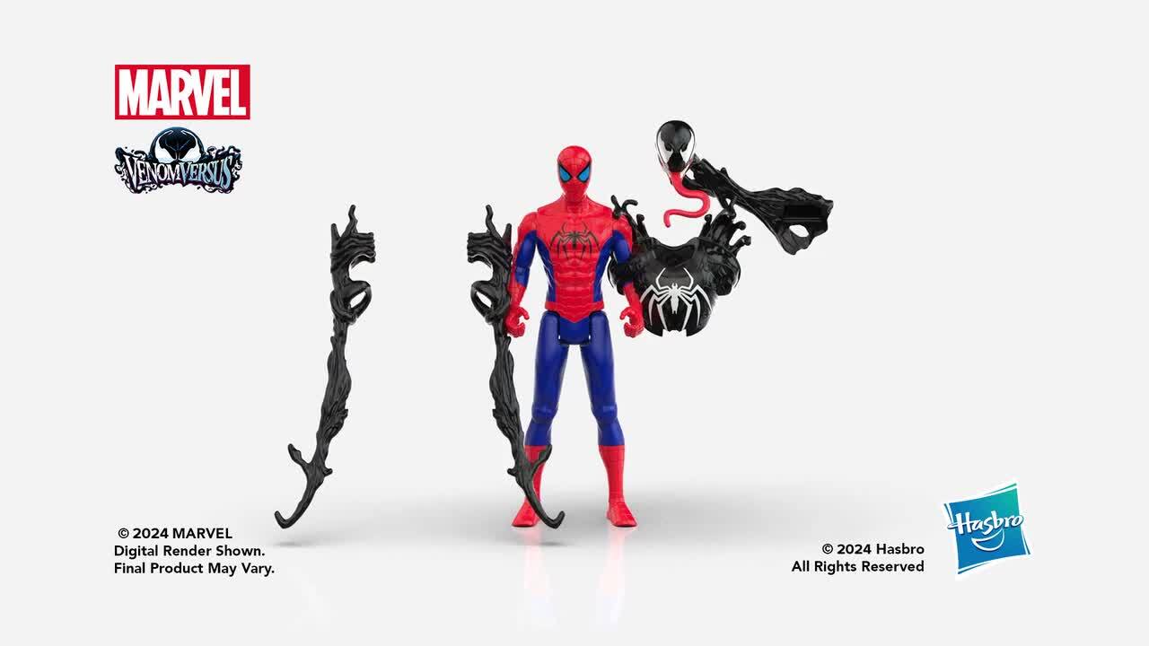 Marvel Spider-Man VenomVersus Epic World of Action Deluxe Figure