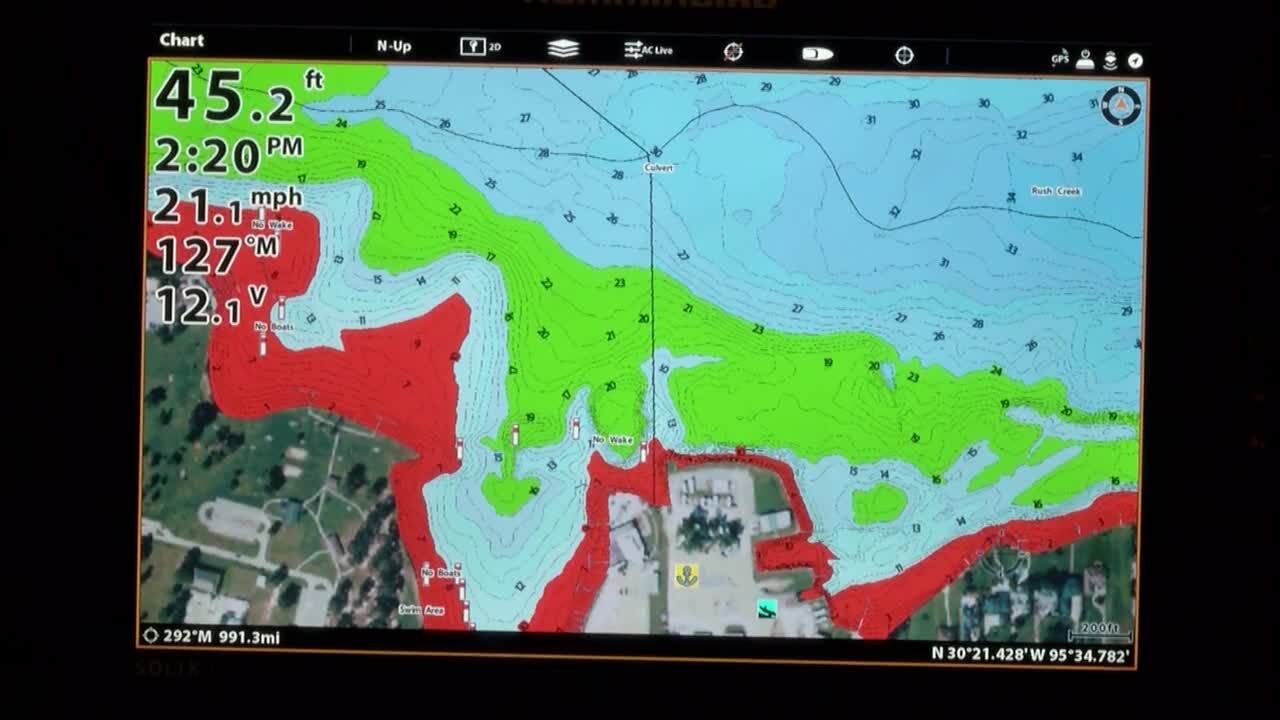Humminbird's LakeMaster mapping - Bassmaster