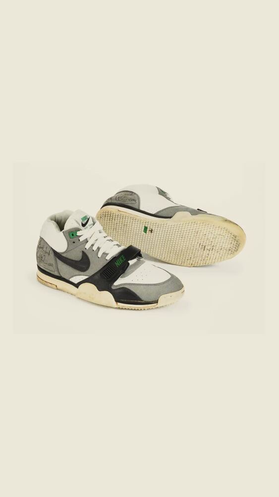 nike air trainer 1 low safari chlorophyll