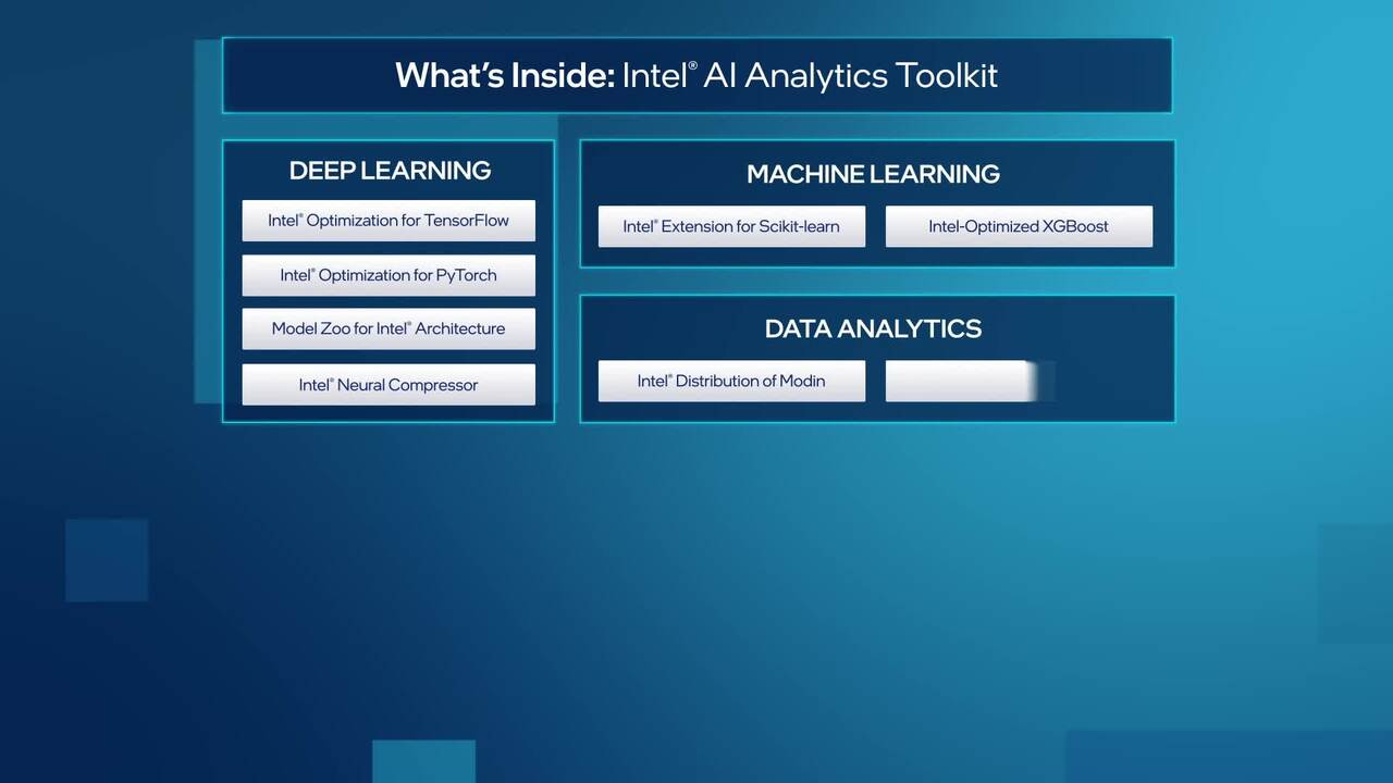 Analytics and machine learning hot sale toolkit