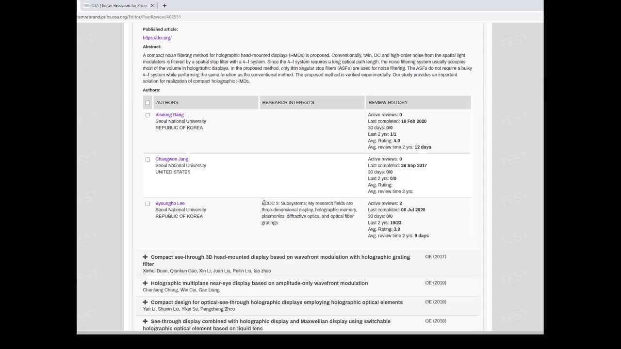 Search Authors of Related Papers