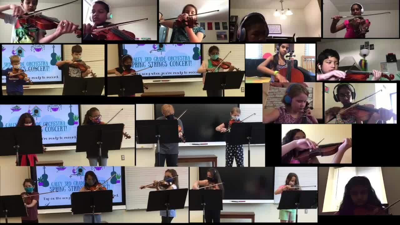 Caley 3rd Grade Virtual Spring Strings Concert