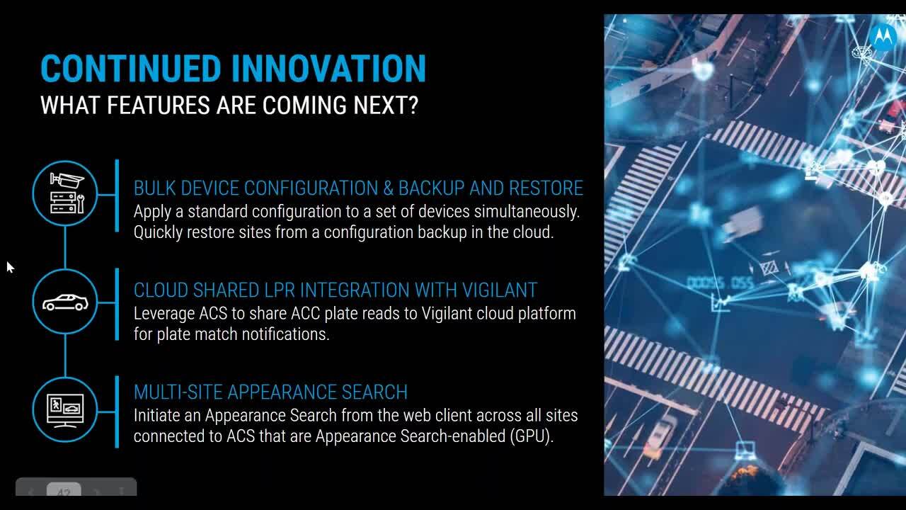 Avigilon Cloud Services Webinar Motorola Solutions Video Library 