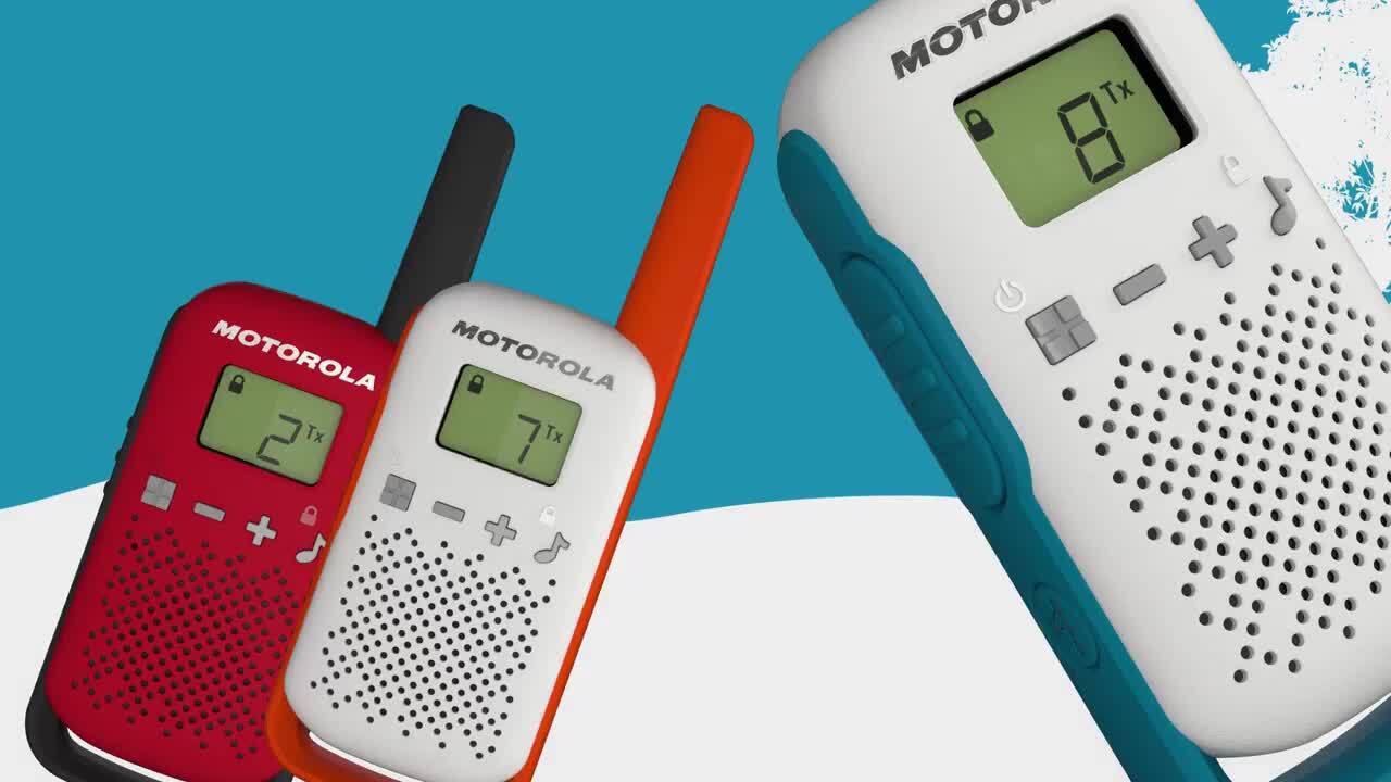 TALKABOUT T110 Series Two-Way Radios - Talkabout - Motorola Solutions Video  Library Update (Catalogue)