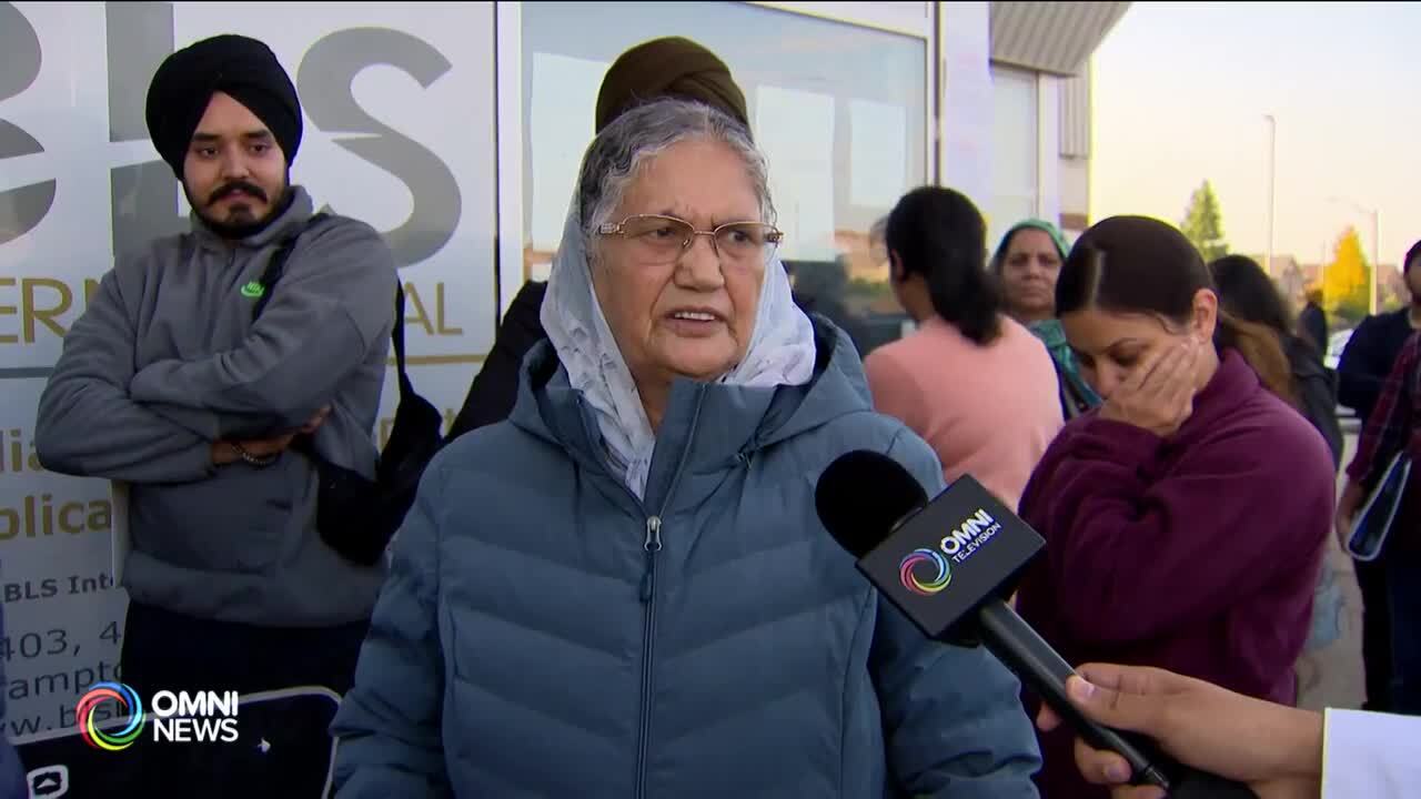 Major line-ups for OCI cards at Brampton office