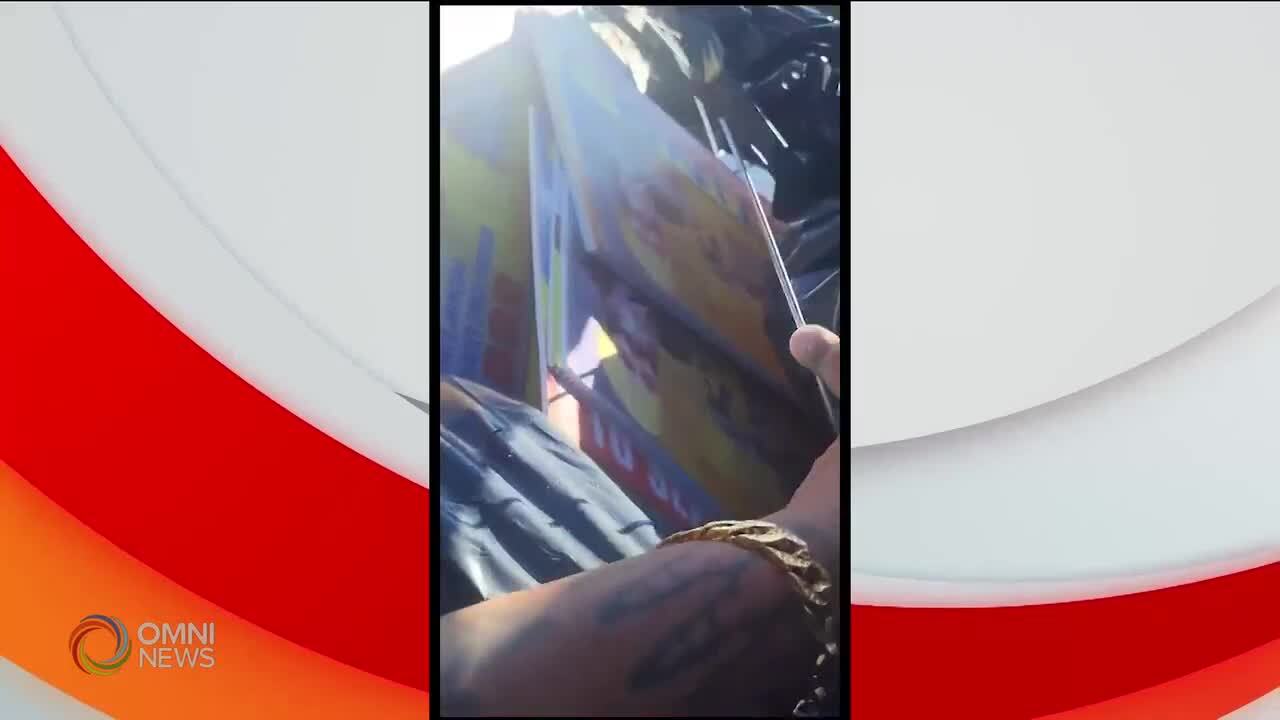 ILLEGAL BANNER ON STREETS