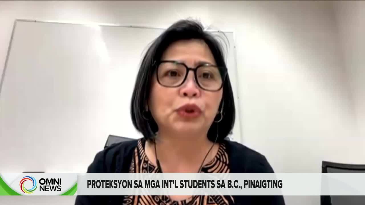 Proteksyon ng mga international students sa B.C. | OMNI News Filipino