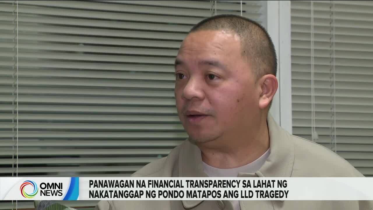 Panawagan na financial transparency sa nalikom na pondo matapos ang Lapu-Lapu day tragedy | OMNI News Filipino