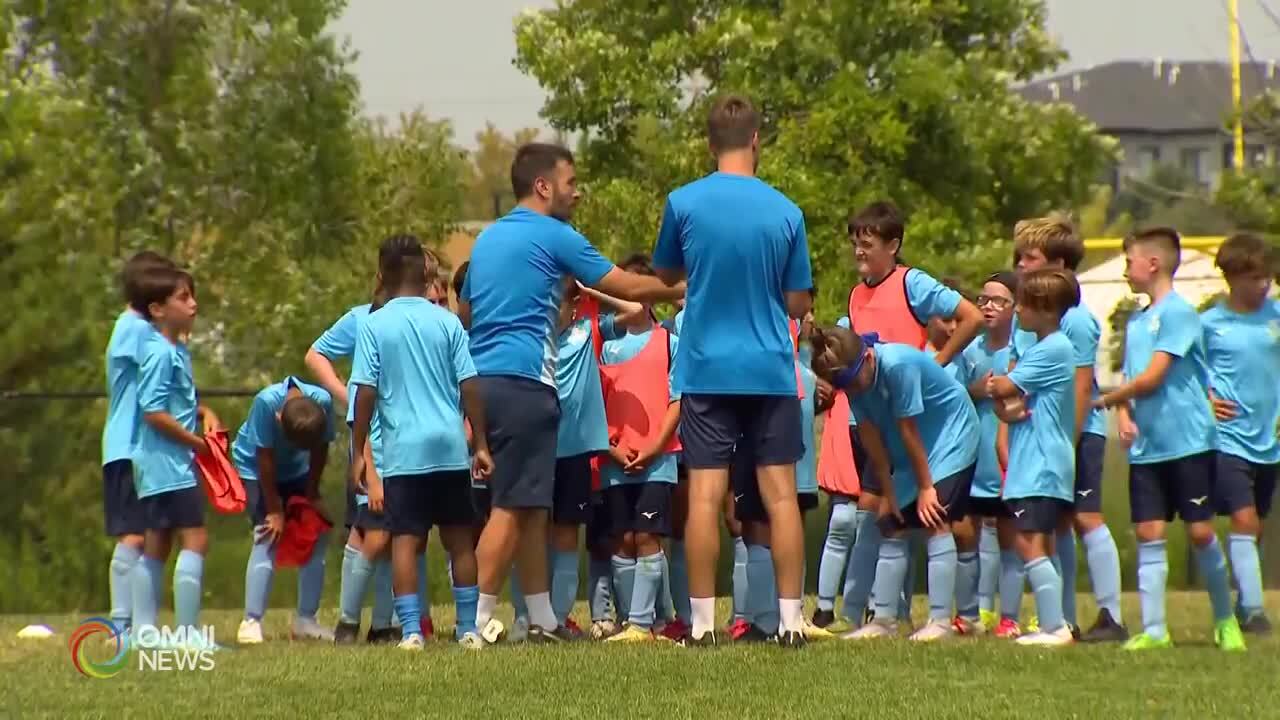 Il camp di Milton Magic FC con i coach di SS Lazio e Ternana Women