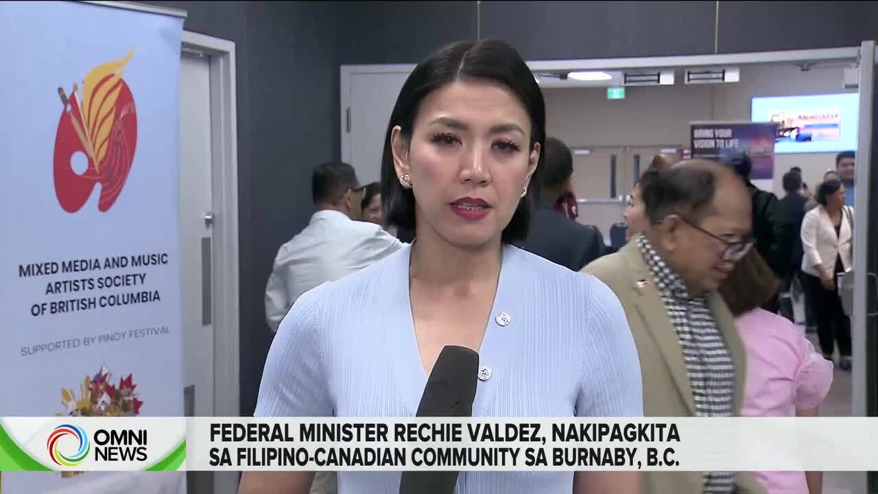 Federal Minister Rechie Valdez,...