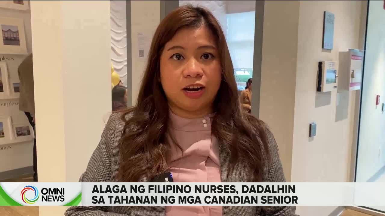 Alaga ng mga Filipino nurses sa tahanan ng mga Canadian seniors | OMNI News Filipino