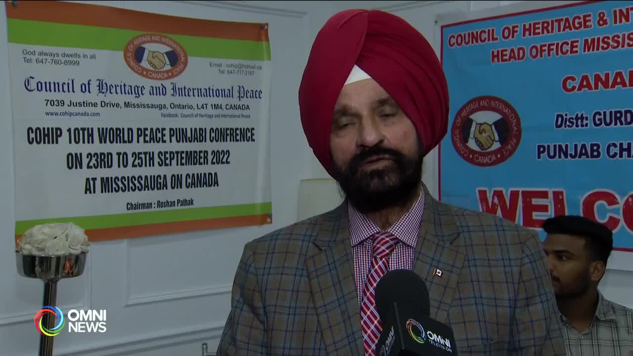 Mississauga Peace Conference,  2022