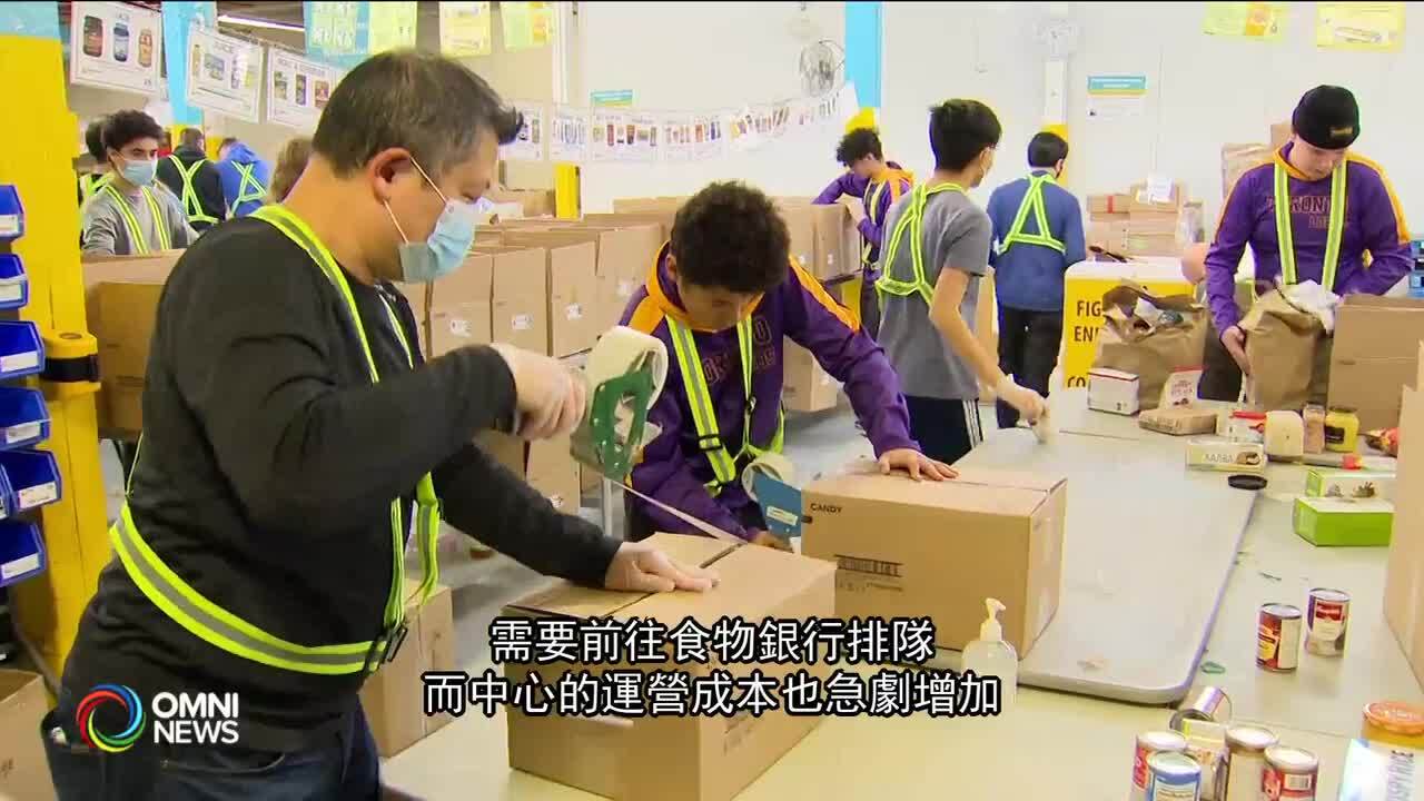 多市食物周濟庫上月使用人數是疫情前三倍多 多市食物周濟庫上月使用人數是疫情前三倍多