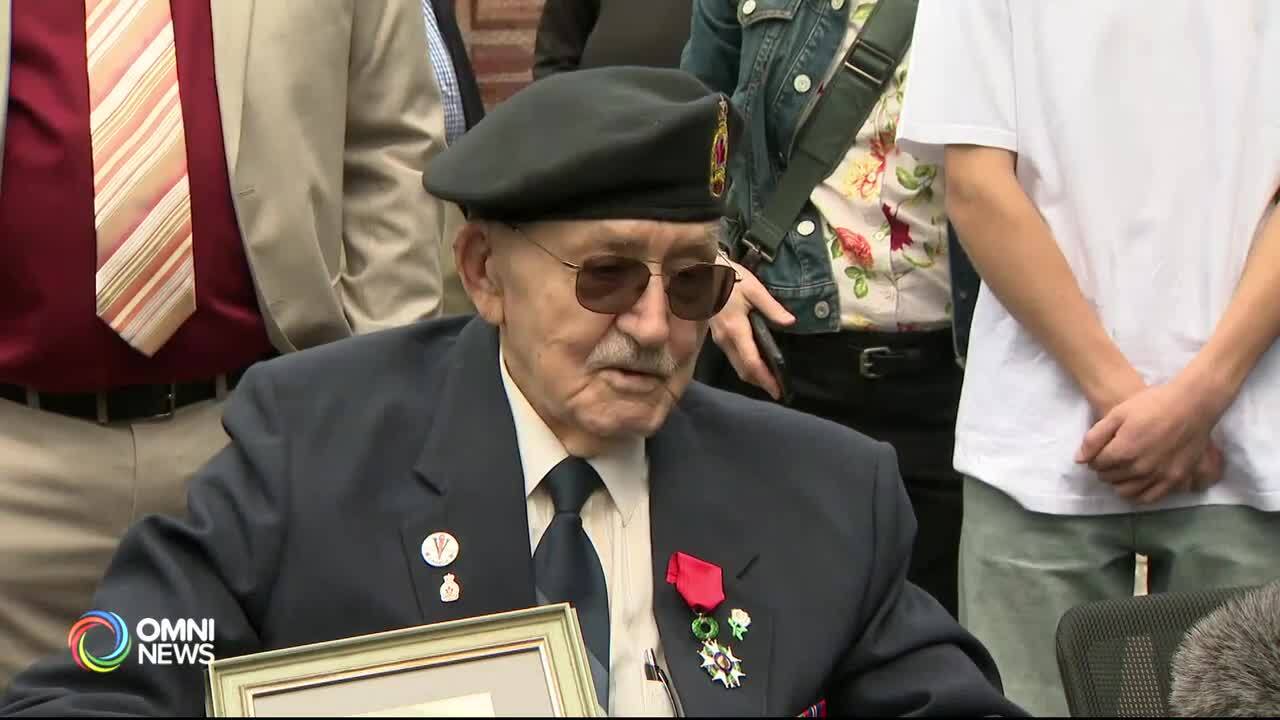 二戰老兵D Day紀念日獲最高榮譽