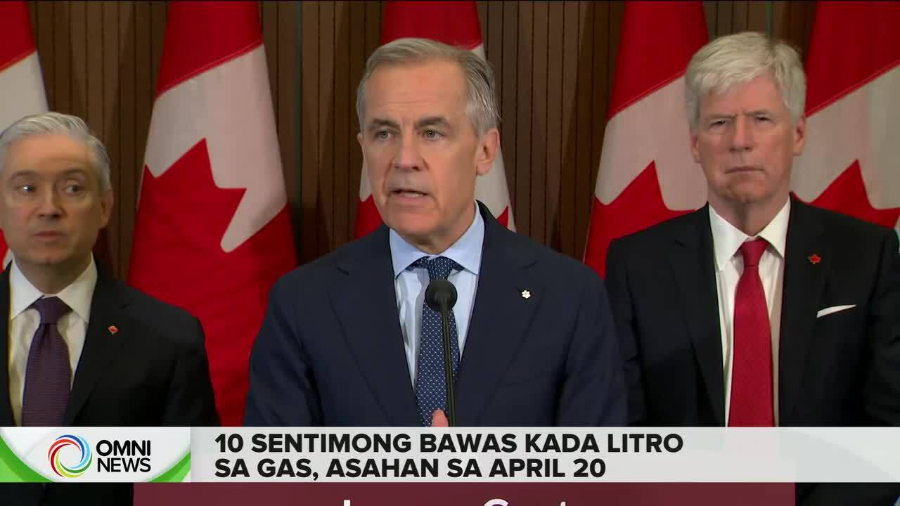 Pansamantalang gas tax relief sa Canada | OMNI News Filipino  