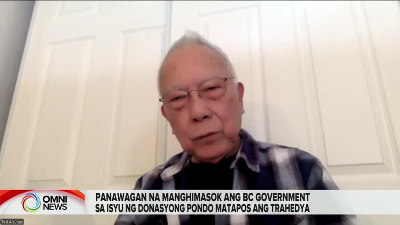 Mensahe ng BC government hinggil sa donasyong pondo matapos ang Lapu-Lapu day tragedy | OMNI News Filipino 