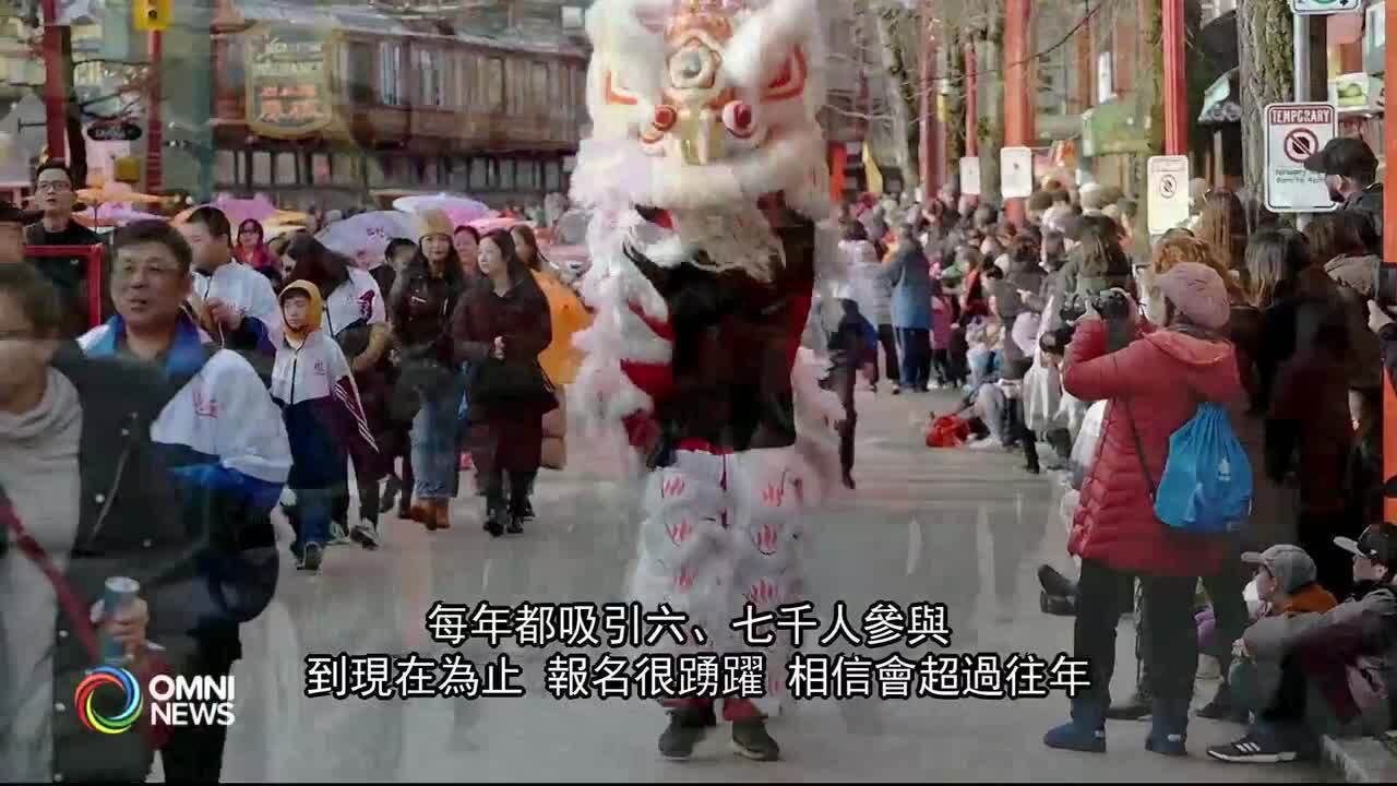 華埠春節慶會料20萬人參與