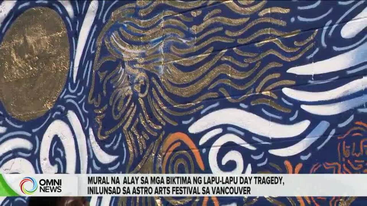 Paglulunsad ng mural na...