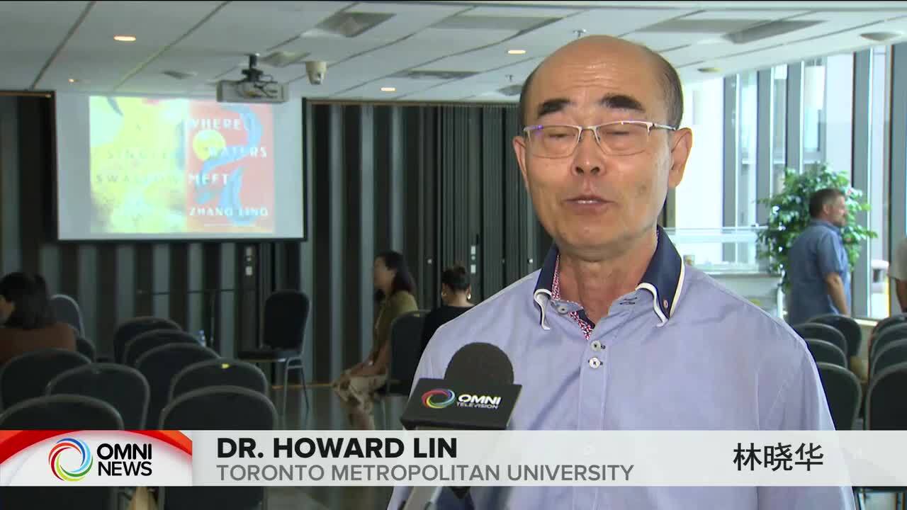 加拿大华裔女作家张翎首部英文新书发布会