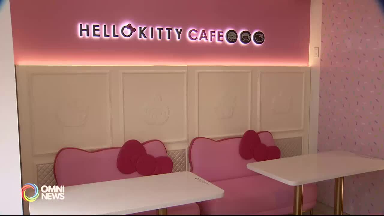 加拿大首間Hello Kitty咖啡廳開放