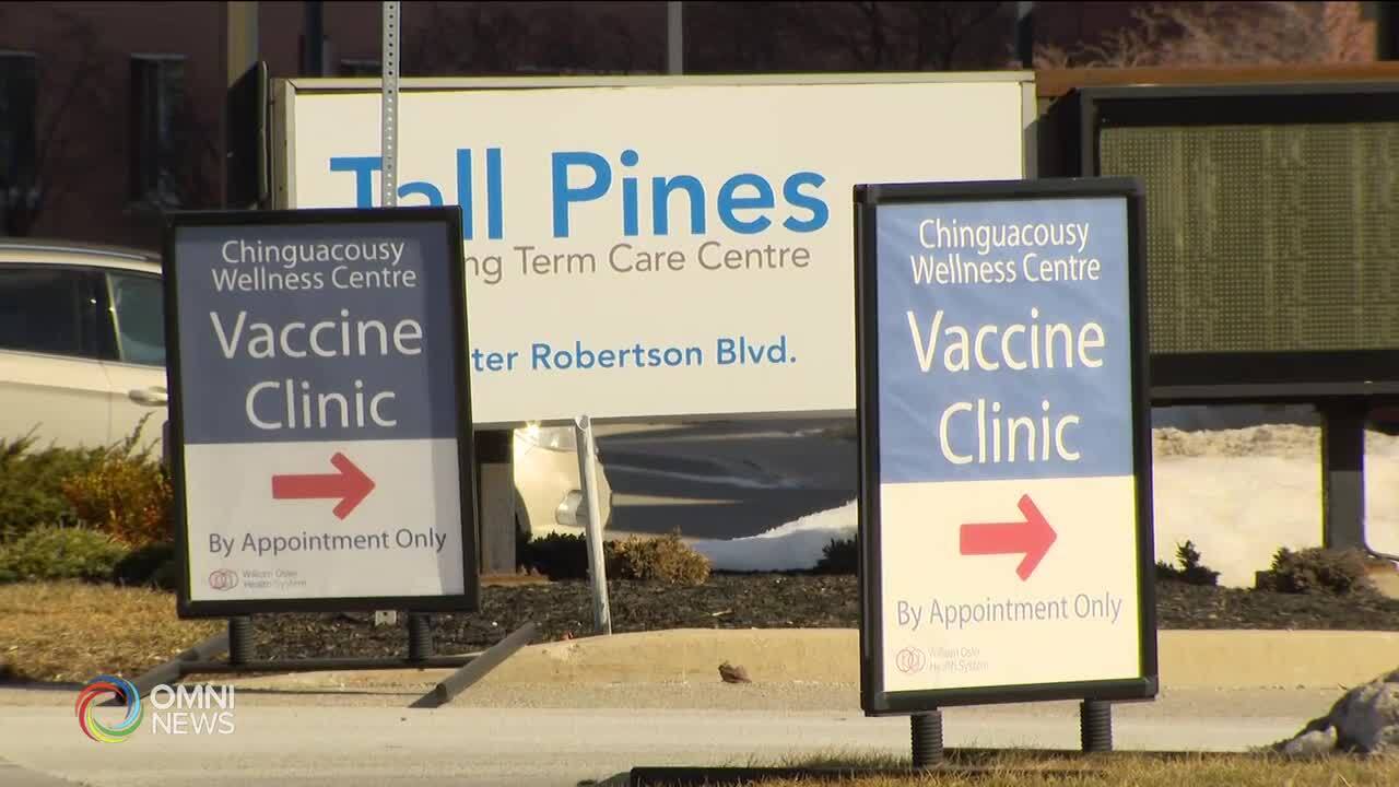 Update on Peel's COVID-19 vaccination rollout