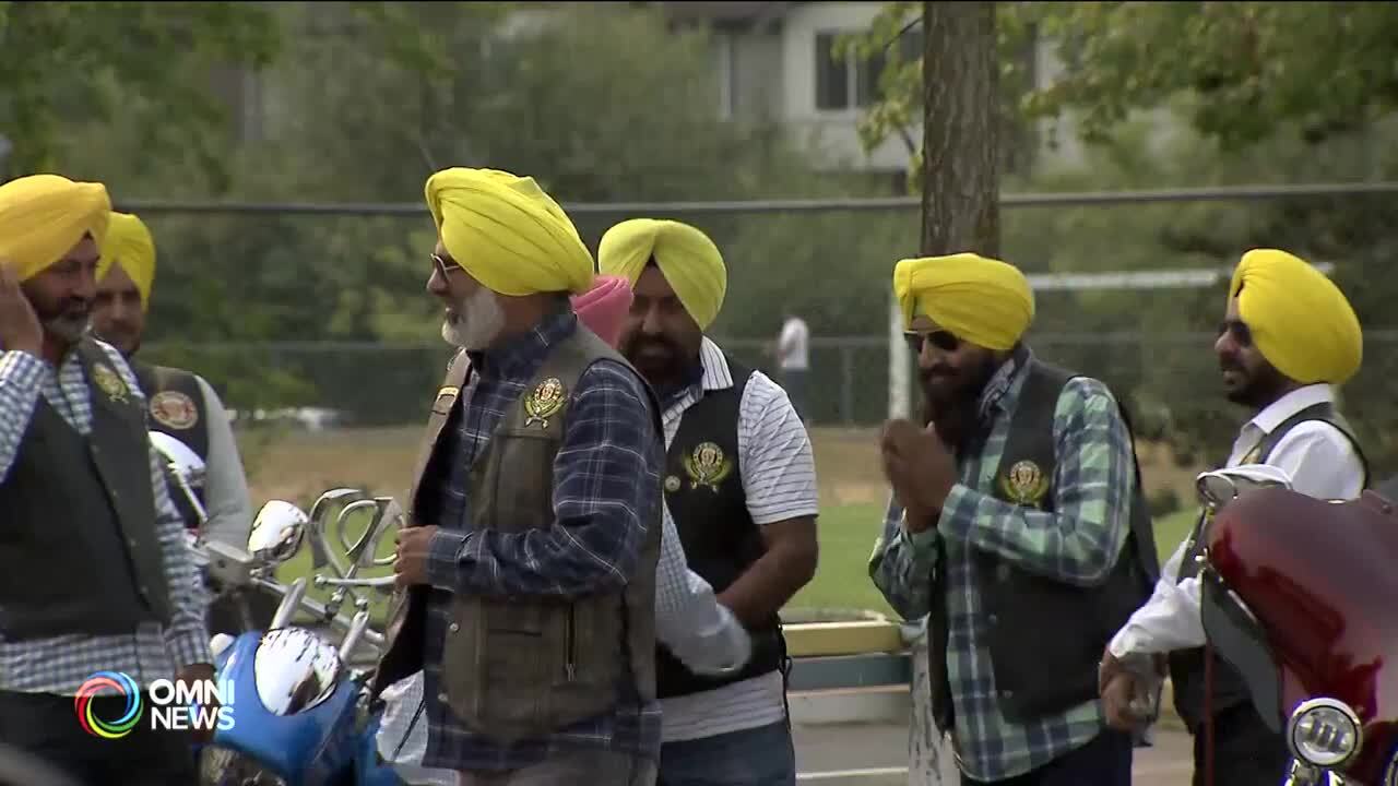 Sikh motorcyclists offered helmet...