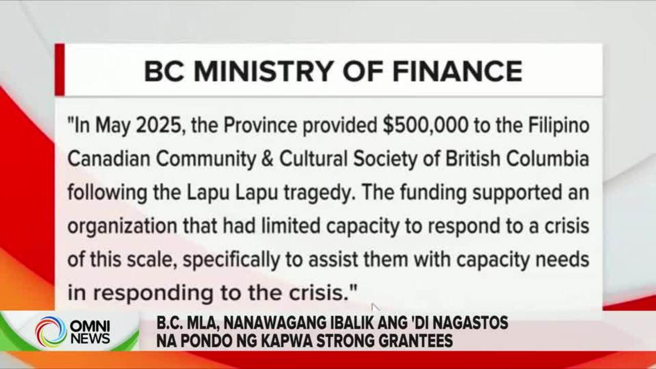 Hiling na ibalik ang 'di nagastos na donasyon mula sa Lapu-Lapu Day Tragedy | OMNI News Filipino