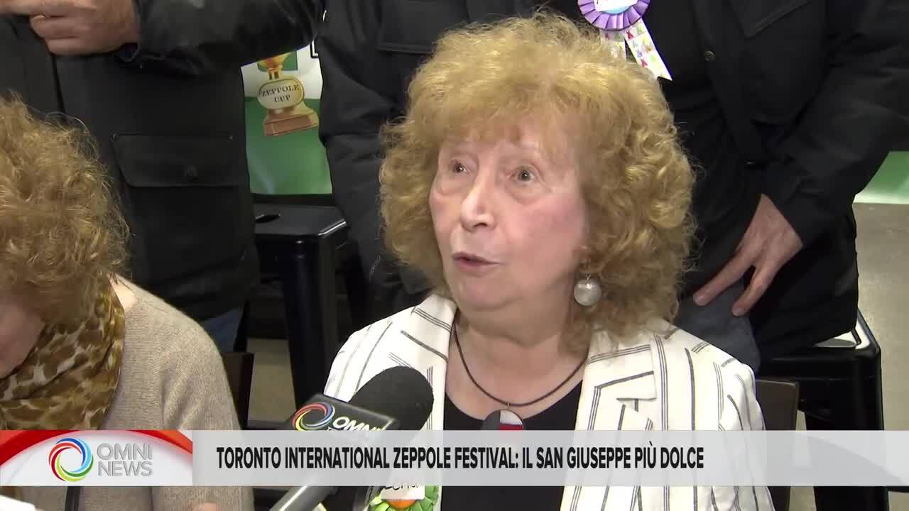 Il Toronto International Zeppole...