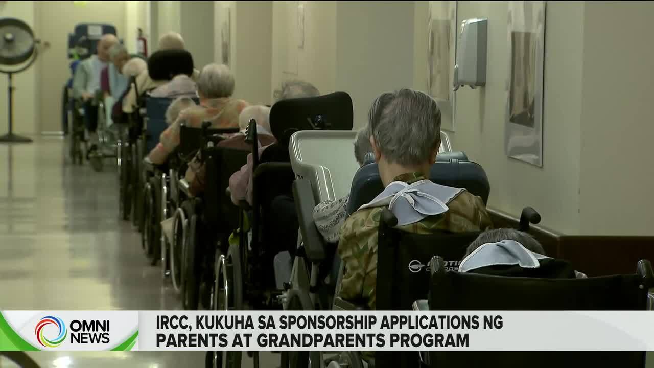 10,000 sponsorship applications mula sa Parents at Grandparents Program | OMNI News Filipino