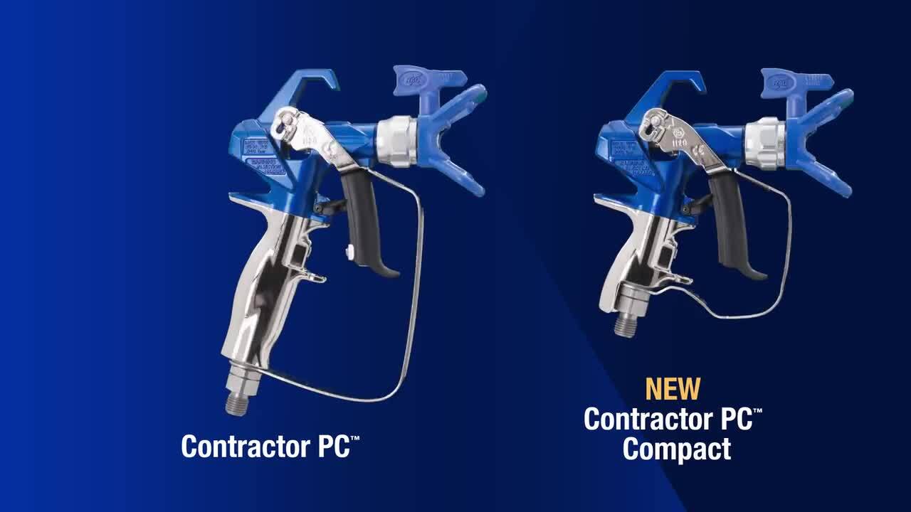 Graco CONTRACTOR PC AIRLESS SPRAY GUN, COMPACT, LTX, PKGD