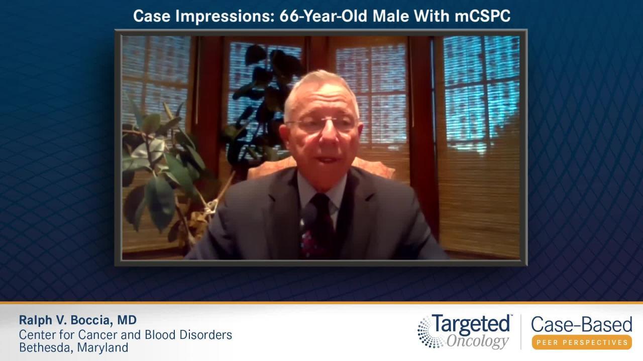 Case Impressions 66 Year Old Man With mCSPC